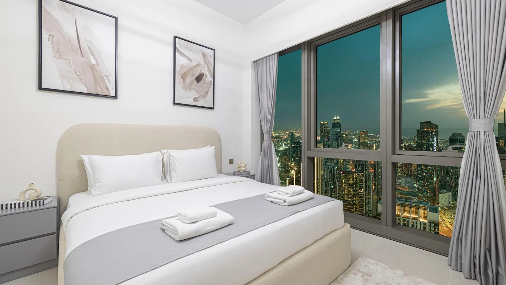 Great View From 63Th Floor! Amazing Pool With Burj View! Grande Signature! 두바이 0*,  아랍에미리트