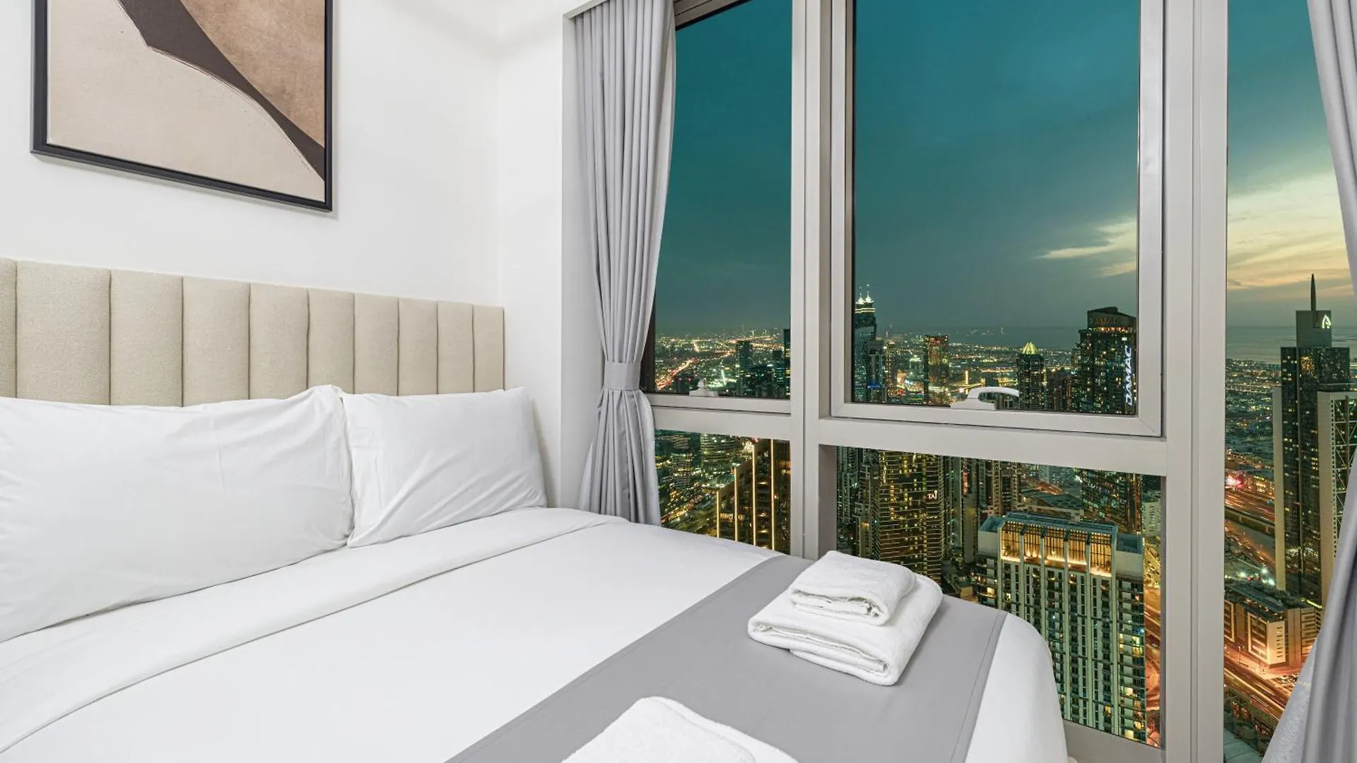Great View From 63Th Floor! Amazing Pool With Burj View! Grande Signature! 두바이 아파트