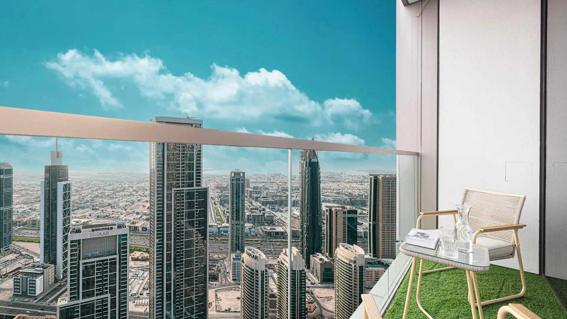 Great View From 63Th Floor! Amazing Pool With Burj View! Grande Signature! 두바이